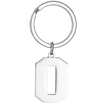 Number 0-9 Key Ring Keychain Keyrings with Lucky Number Key